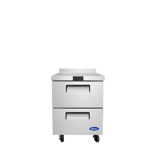 Atosa MGF8428GR 27" 2-Drawer Worktop Freezer