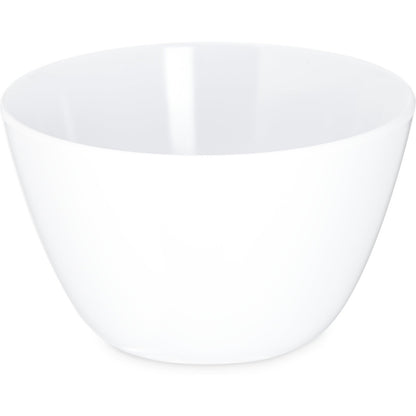 Carlisle KL35002 8 oz White Kingline Melamine Bouillon Cup Bowl