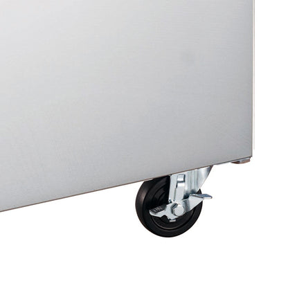 Omcan 59047 15 cu.ft. 60" 2-Door Aurora Refrigerated Prep Table