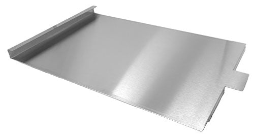 Omcan 47452 Stainless Steel Tank Cover for Gas Fryer #43422/44225/43545/46019