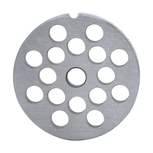 Omcan 11239 #12 One Notch/Round Carbon Steel Hubless Machine Plate, 10mm (3/8")