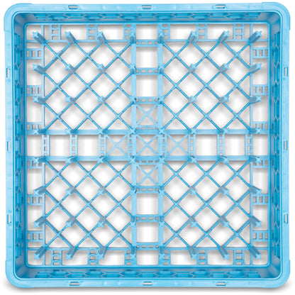 Carlisle RTP14 Carlisle Blue Polypropylene OptiClean All-Purpose Peg Dish Rack 3" Pegs