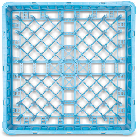 Carlisle RTP14 Carlisle Blue Polypropylene OptiClean All-Purpose Peg Dish Rack 3" Pegs