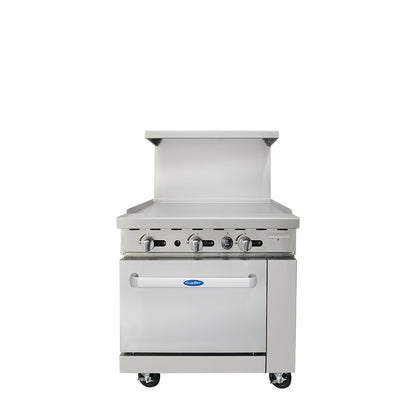 Atosa AGR-36G-LP 36" Liquid Propane Gas Range with 36" Griddle