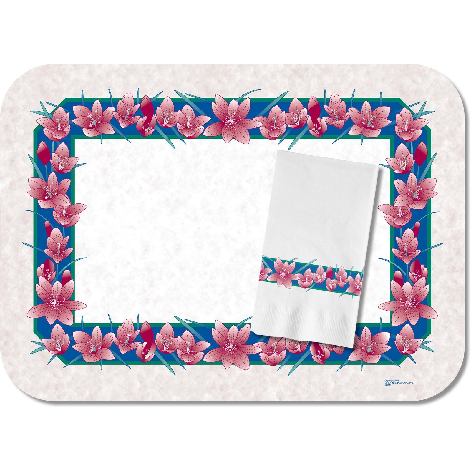 Carlisle DX5243M 13-5/8" x 18-3/4" Freesia Tray Cover Size: M w/ Straight Edge/Round Corner
