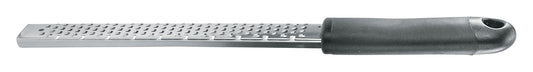Winco GT-104 Stainless Steel Zester/Grater w/Soft Grip Handle