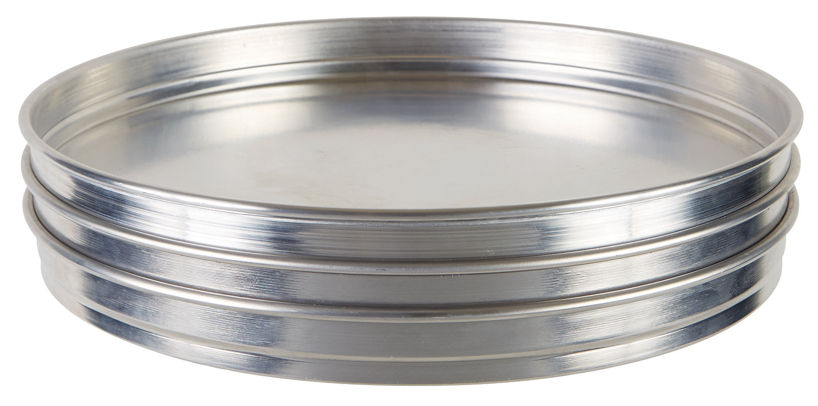 Winco APZK-1415 14" x 1.5" Aluminum Pizza Pan