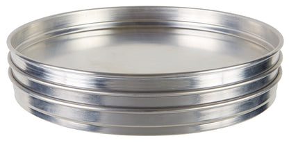 Winco APZK-1415 14" x 1.5" Aluminum Pizza Pan
