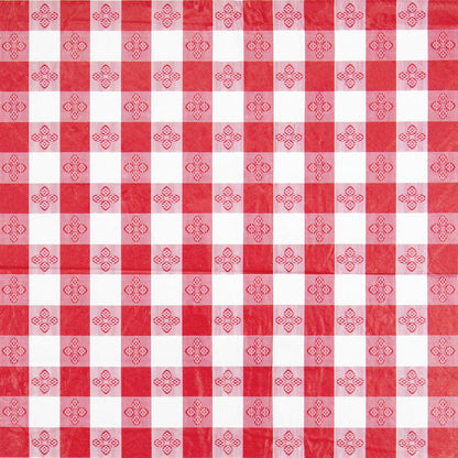 Winco TBCO-70R 52" x 70" Red Table Cloth