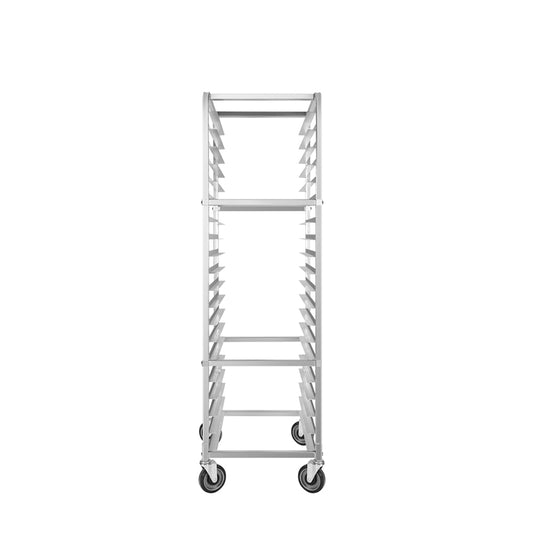 Atosa MPRA-20 20-Pan Heavy Duty End Load Bun/Sheet Pan Rack with Casters