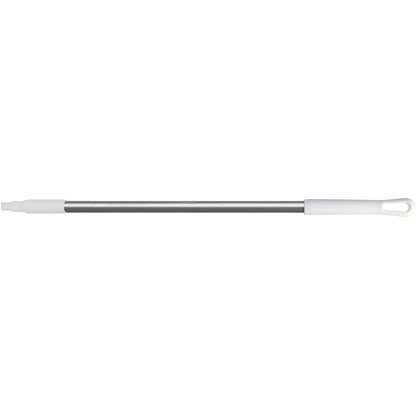 Carlisle 40246EC02 30" White Natural Aluminum Handle with Color-Coded Tip and Hang Up Cap