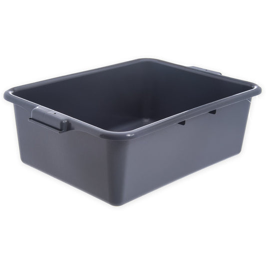 Carlisle N4401123 20" x 15" x 7" Gray Comfort Curve Tote Box