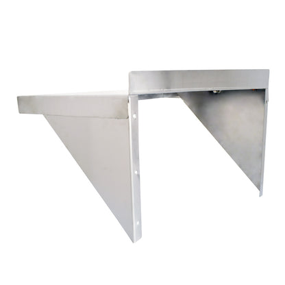 Omcan 24410 16" x 48" Stainless Steel Wall Shelf