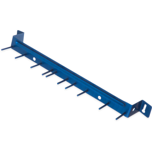 Carlisle 4073514 17" Blue Aluminum Spectrum Brush Rack