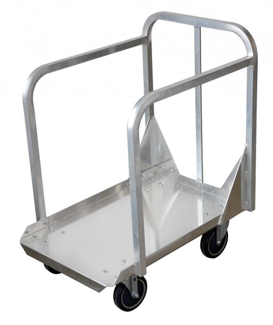 Omcan 27771 Aluminum Bun Pan Truck with 27" x 17.5" Rack
