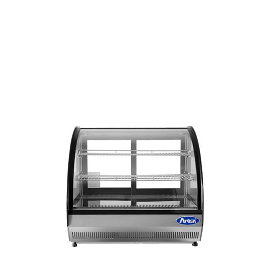 Atosa CRDC-35 3.5 Cuft Curved Countertop Refrigerated Display