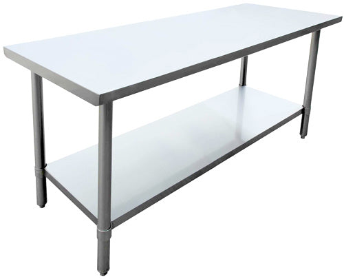 Omcan 19139 24" x 60" All Stainless Steel Worktable