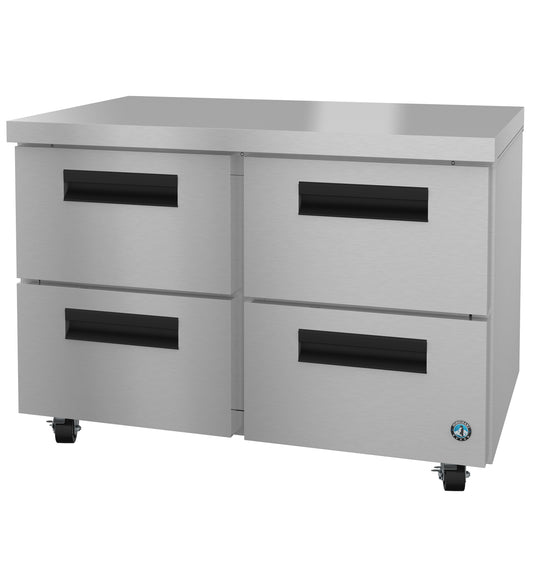 Hoshizaki UR48B-D4 Two Section Stainless Drawers Undercounter Refrigerator