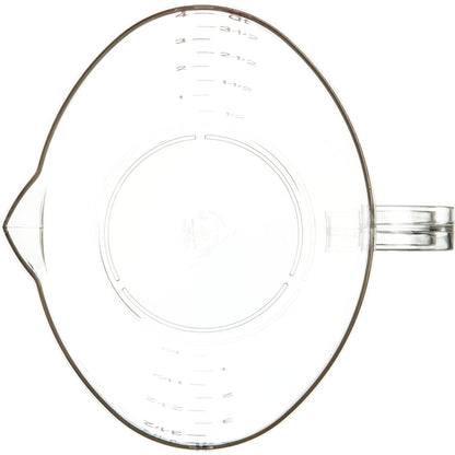 Carlisle 4314507 1 gal Clear Polycarbonate Commercial Measuring Cup