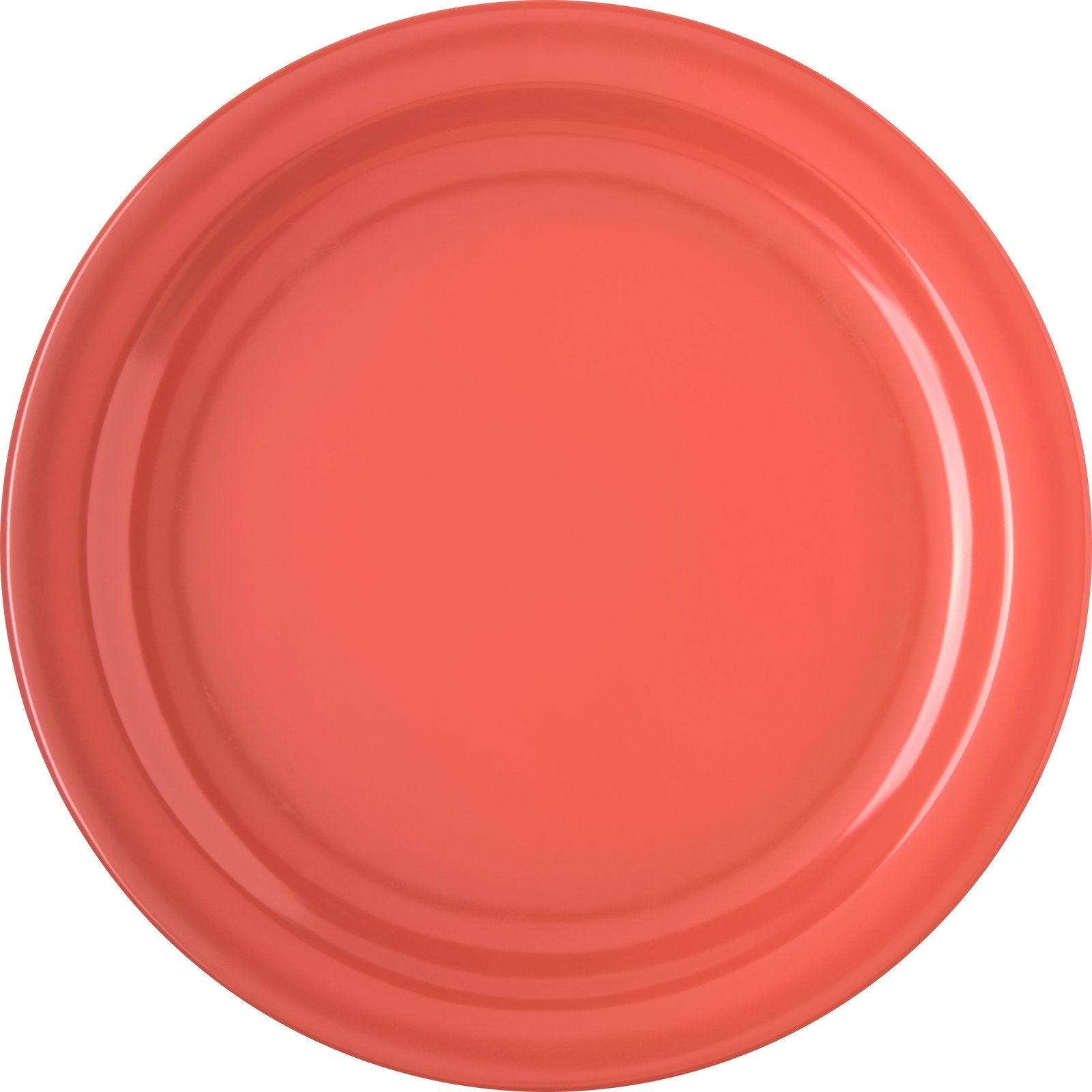 Carlisle 4350052 10.25" Sunset Orange Dallas Ware Melamine Dinner Plate