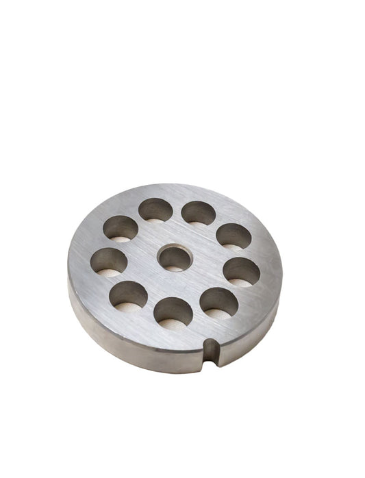 Omcan 11240 #12 One Notch/Round Carbon Steel Hubless Machine Plate, 12mm (1/2")