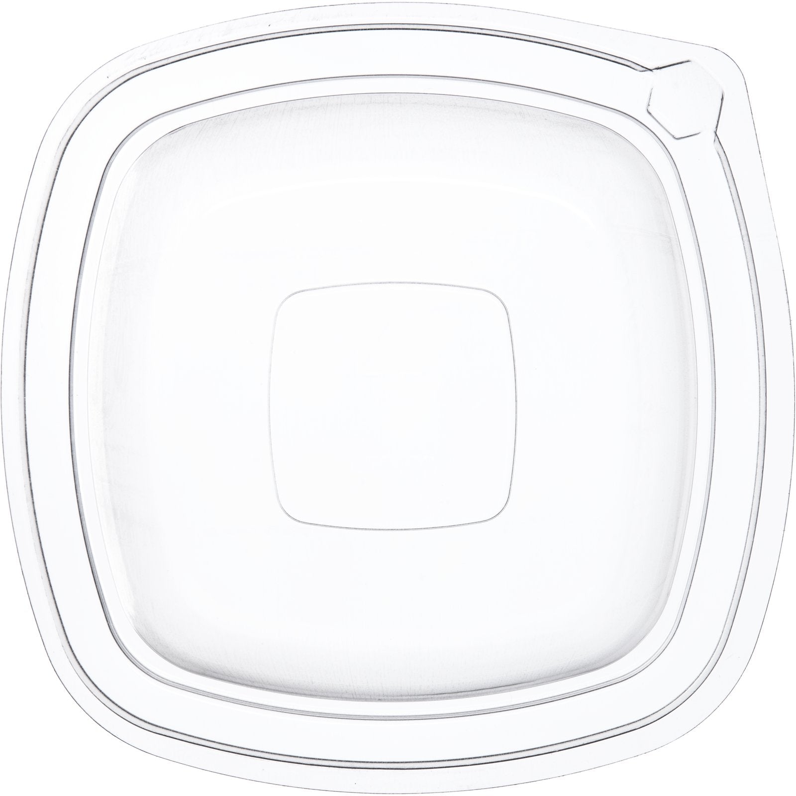 Proex DXL500PDCLR Clear Dome Lid for Square Side Dish (500/cs)
