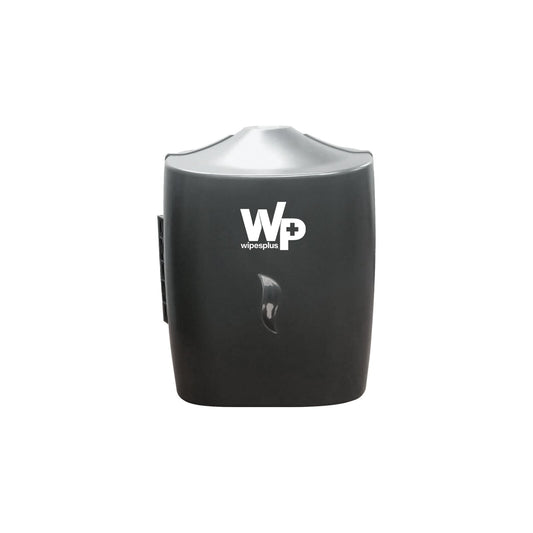 WipesPlus 38004 13.5" Gray Plastic Wall Mount Dispenser