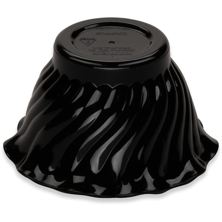 Dinex DXSWC503 5 oz Black SAN Tulip Turnbury Swirl Bowl (48/cs)