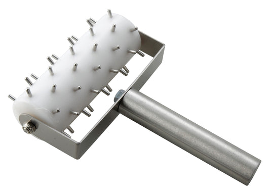 Winco RD-5 5" Stainless Steel Dough Roller Docker