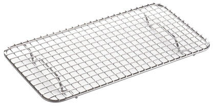 Winco PGWS-510 5" X 10-1/2" Stainless Steel Pan Grate for Third-size Steam Pan