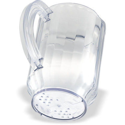 Carlisle 554707 60 oz Clear SAN Versapour Pitcher with Window