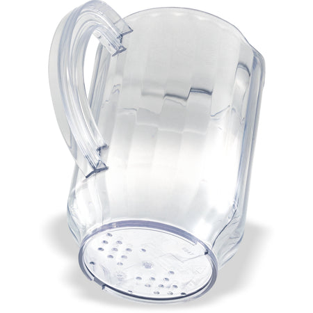 Carlisle 554707 60 oz Clear SAN Versapour Pitcher with Window