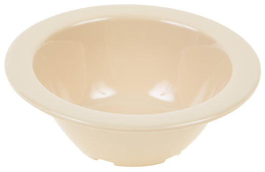 Winco MMB-4 4 oz. Tan Melamine Fruit Bowls