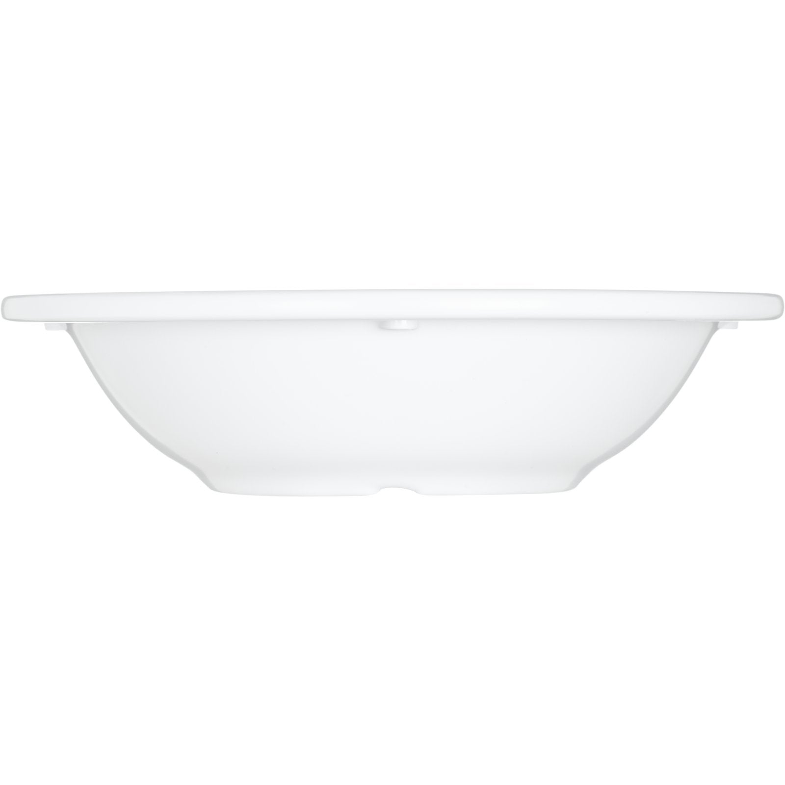 Carlisle KL12102 10 oz White Kingline Melamine Grapefruit Bowl