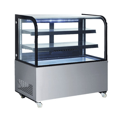 New Air NDC-017-CG 60" Curved Glass Refrigerated Display Case