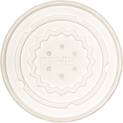 Dinex DX9300B7000 4.5" White Tropez Bowl Lid (1000/cs)