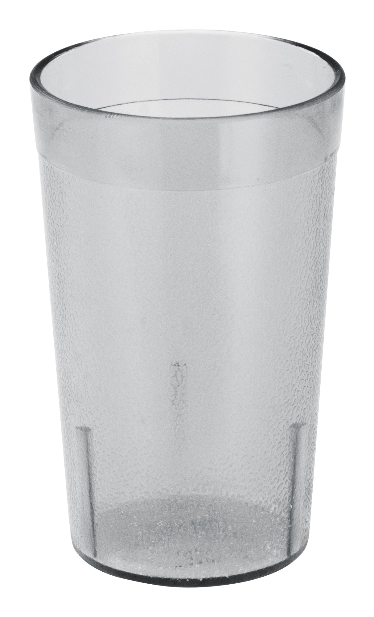 Winco PTP-05C 5 oz. Clear Pebbled Tumblers