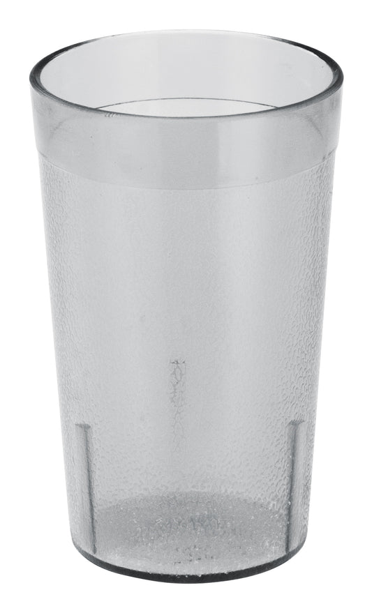 Winco PTP-05C 5 oz. Clear Pebbled Tumblers