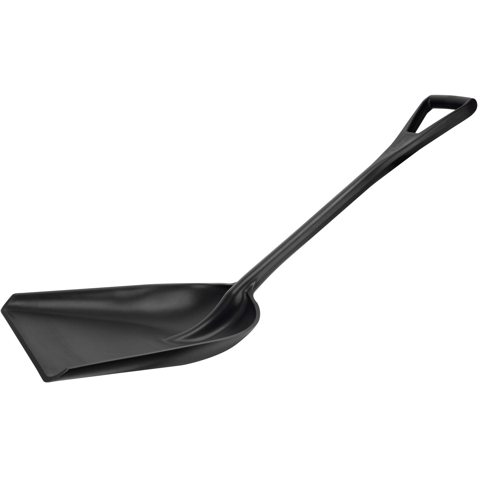 Carlisle 41077EC03 13.75" x 16.5" Black Sparta Sanitary Shovel