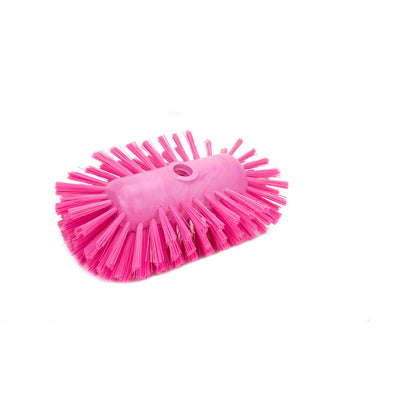 Carlisle 40043EC26 5 1/2" x 9 1/2" Pink Sparta Tank & Kettle Brush
