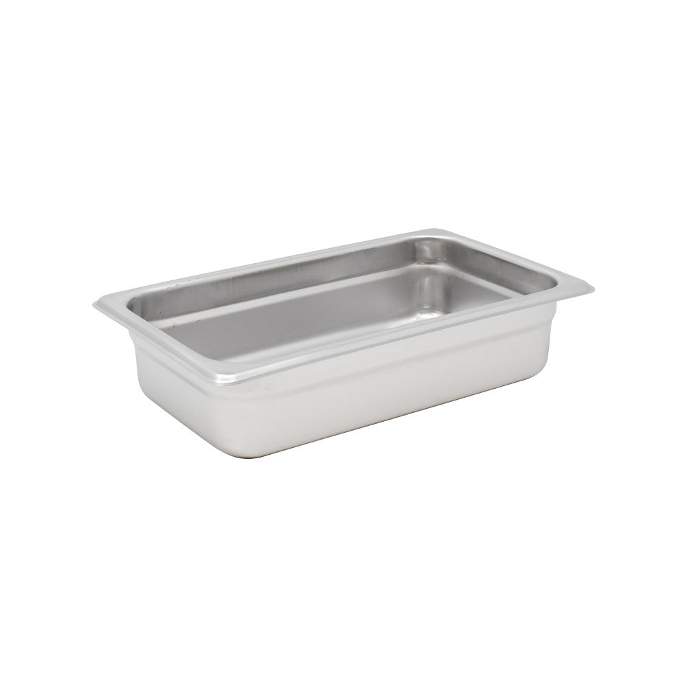 Omcan 80272 Quarter-size Stainless Steel Steam Table Pan - 2.5" Deep