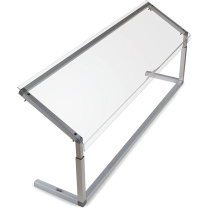 Carlisle 937507 73-3/8" Clear Acrylic Sneeze Guard Shield