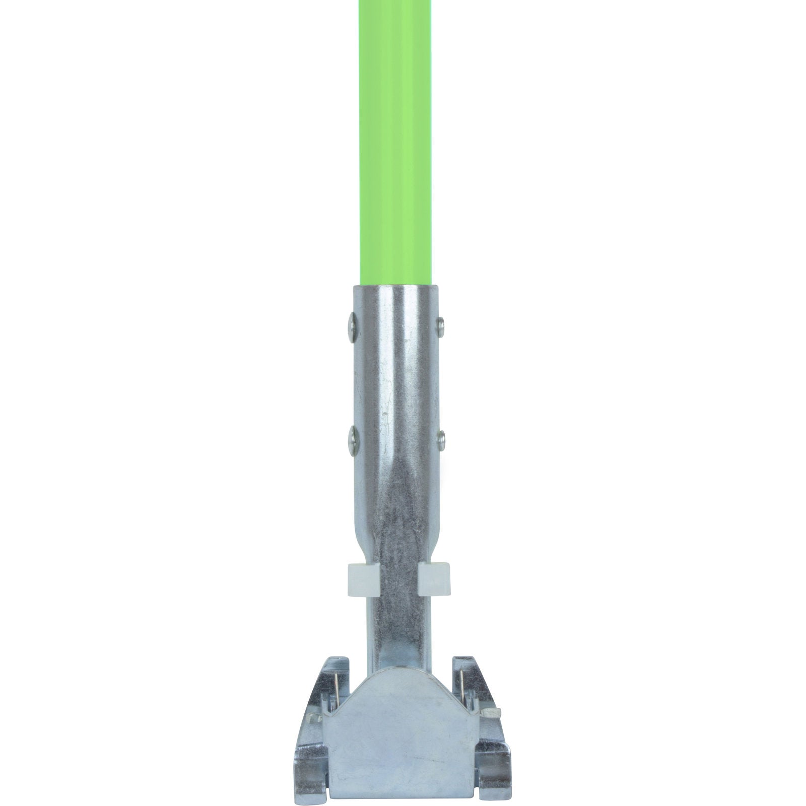 Carlisle 362113EC75 60" Lime Fiberglass Dust Mop Handle with Clip-On Connector