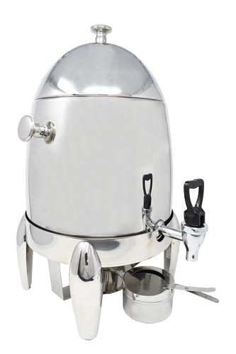 Omcan 46449 12 L / 12.68 Qt Coffee Urn with Chrome Legs