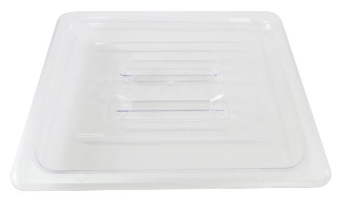 Omcan 80025 Half-size Clear Polycarbonate Solid Cover for Food Pan