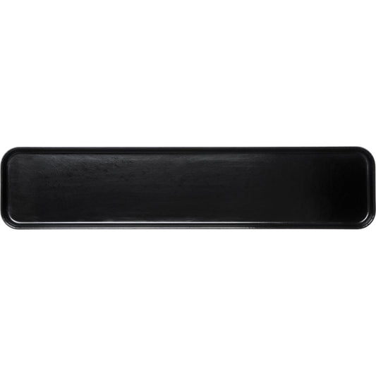 Carlisle 630FMT309 30" x 6 7/16" x 3/4" Ebony Fiberglass Market Tray