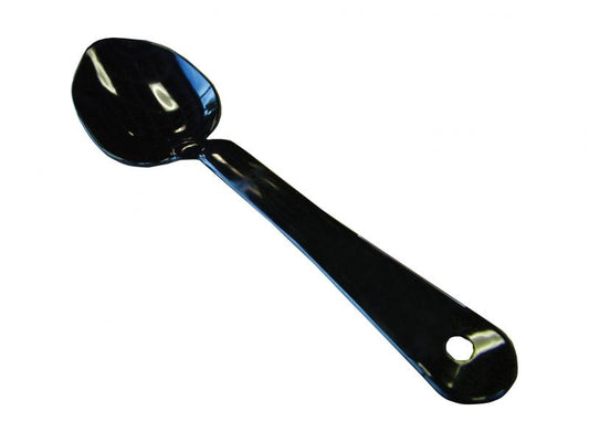 Omcan 21789 11-inch Black Solid Spoon