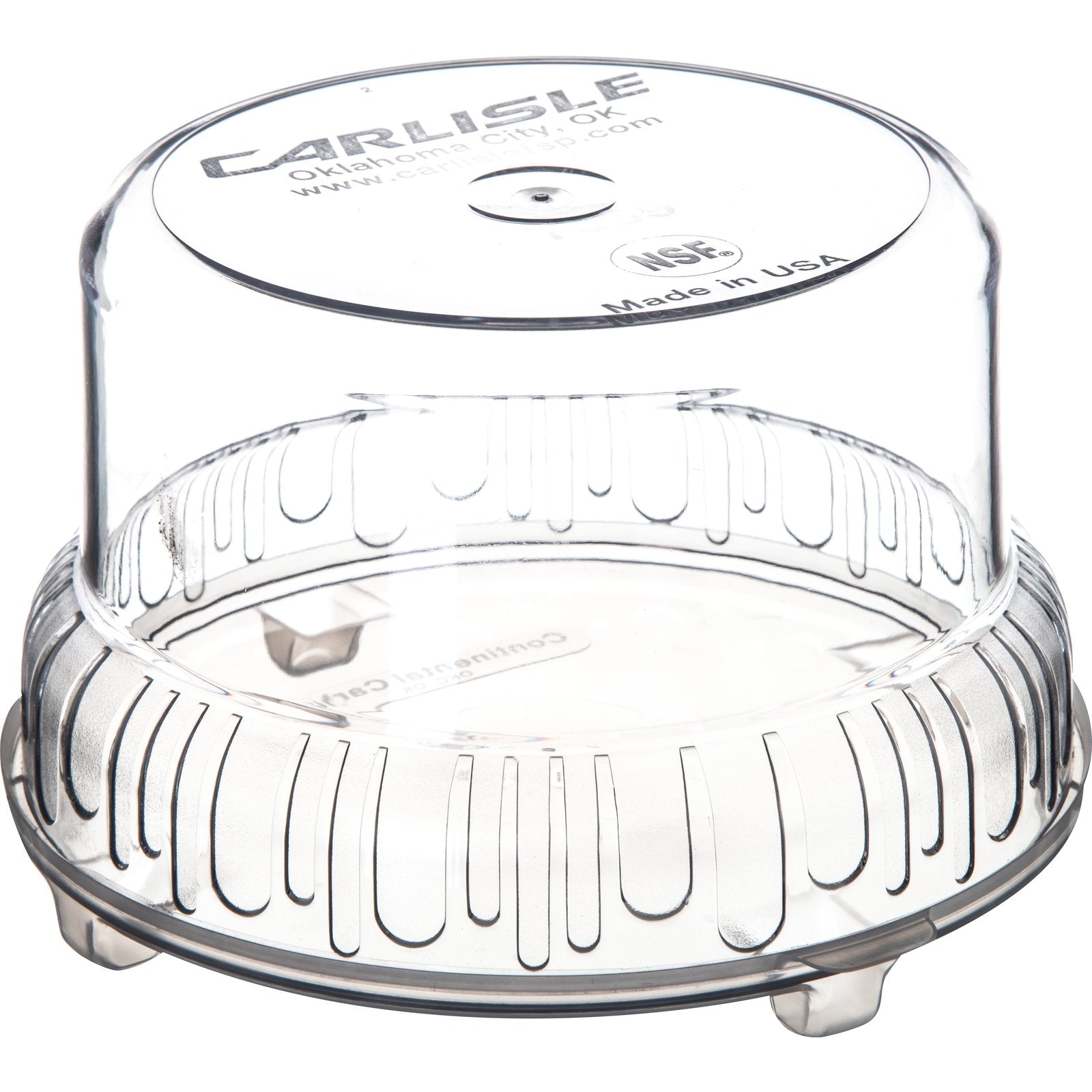 Carlisle 703907 Clear Gourmet Crocks with Lid