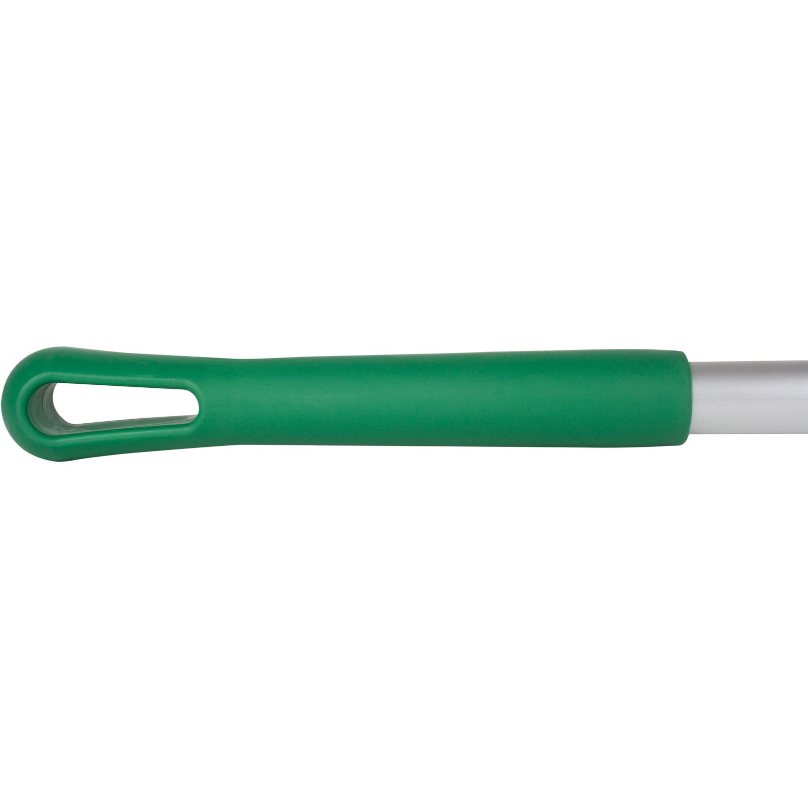 Carlisle 40246EC09 30" Green Natural Aluminum Handle with Color-Coded Tip and Hang Up Cap