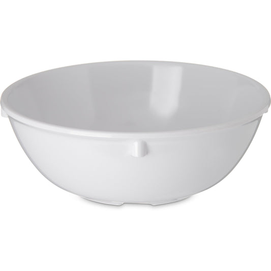 Carlisle 4352802 10 oz White Dallas Ware Melamine Nappie Bowl